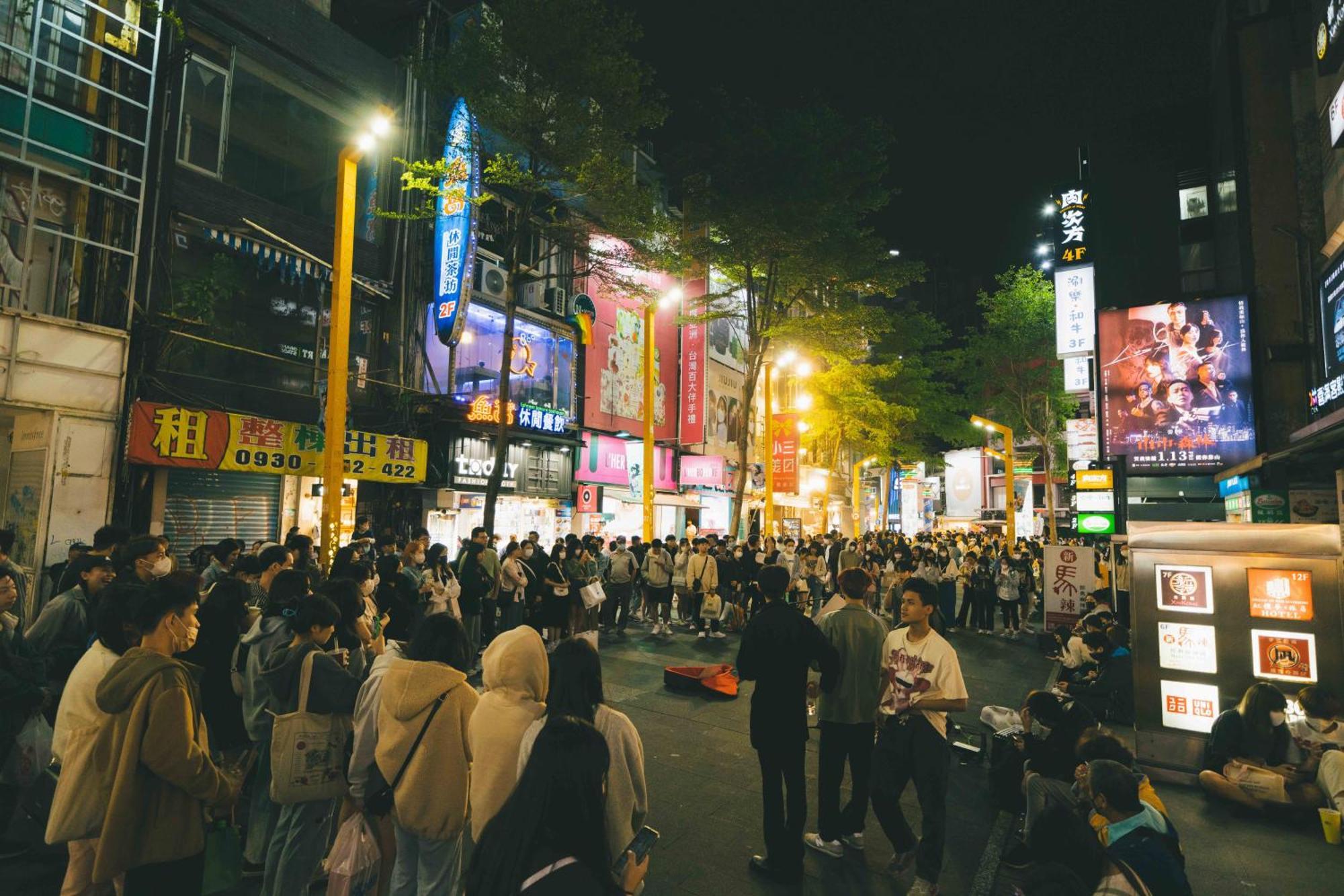 SWIIO Hotel Ximending Taipeh Exterior foto